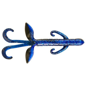 Lurenet YUM Christie Critter Fishing Lures - Black/Blue Shadow