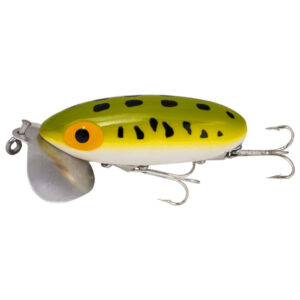 Lurenet Arbogast Jitterbug Fishing Lure - Frog/White Belly