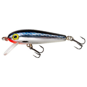 Lurenet Rebel Tracdown Minnow Fishing Lure - Slick Black Shadow