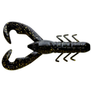 Lurenet YUM Christie Craw Fishing Lures - Black Gold Flake