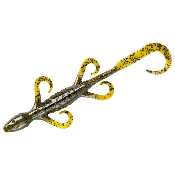 Lurenet Yum Lizard Soft Bait Lures, 6&Quot; - Green Pumpkin 1 Lurenet YUM Lizard Soft Bait Lures - Green Pumpkin