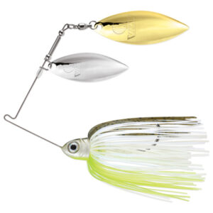 VMC RSS Redline Series Willow/Willow Spinnerbait Fishing Lure - Hot Olive