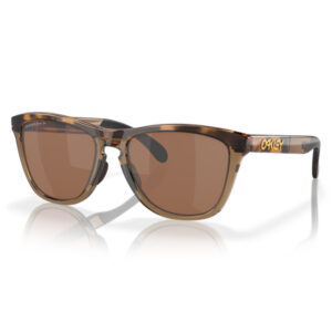 Oakley Frogskins Range Sunglasses - Prizm Tungsten Polarized Lenses with Brown Tortoise/Brown Smoke Frame
