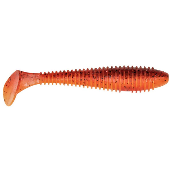 Keitech Fat Swing Impact Swimbait Fishing Lures, 4.3&Quot; - Fire Craw 1 Keitech FAT Swing Impact Swimbait Fishing Lures - Fire Craw