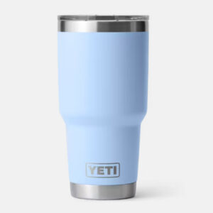 YETI Rambler 30oz TUMBLER BIG SKY BLUE w/Mugslider Lid