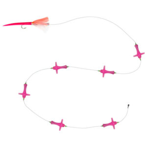 WolfPack Tackle Ahi Bird Chain Fishing Lure - Crystal/Pink