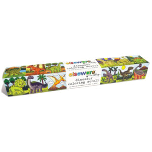 Elseware Unplug Coloring Scrolls - Dinosaur