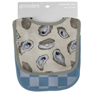 Goosies Bib Set - Coastal Oysters