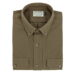 Tom Beckbe Ducks Unlimited Hartwell Moleskin Shirt Olive