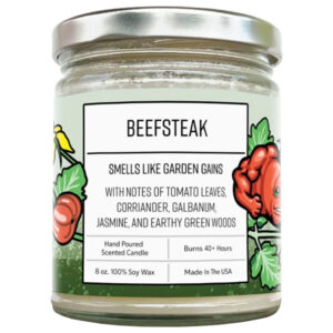 Two Little Fruits Beefsteak Tomato Leaf Soy Candle