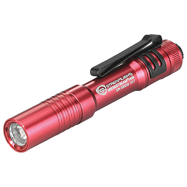 Streamlight Microstream Usb Pocket Flashlight - Red 1 Streamlight MicroStream USB Pocket Flashlight - Red