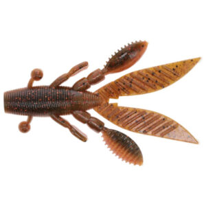 Yamamoto Baits Flappin' Hog Fishing Lures - Watermelon with Copper/Orange with Red