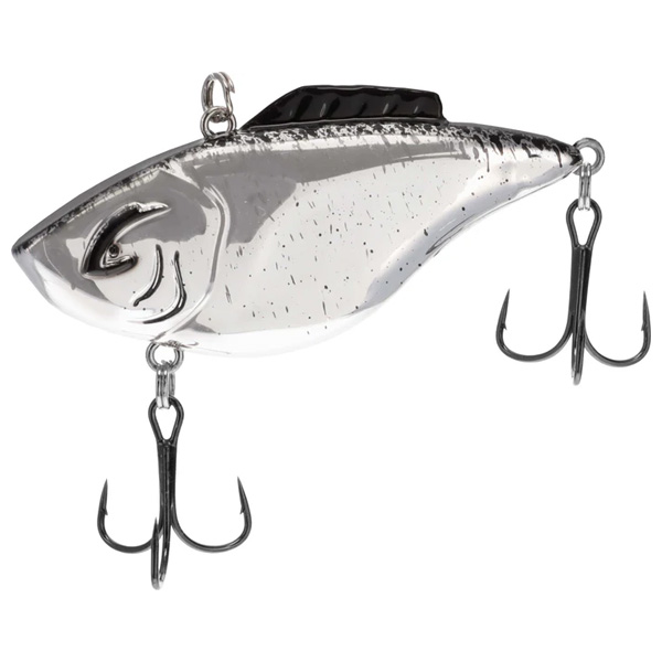 Bill Lewis Hammer Trap Fishing Lure, 3/8Oz - Chrome Black/Splatter Back 1 Bill Lewis Hammer Trap Fishing Lure - Chrome Black/Splatter Back