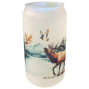 Wilde Nomad Elk and Nature Pint Glass
