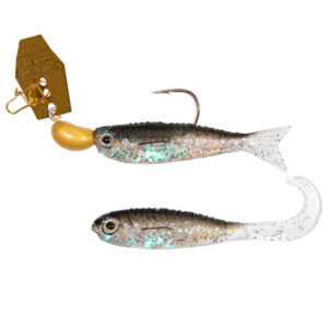 Z-Man Flashback Mini Soft Bait Lure - Gold/Black
