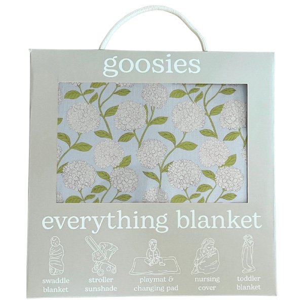 Goosies Everything Blanket - Hydrangeas 1 Goosies Everything Blanket - Hydrangeas