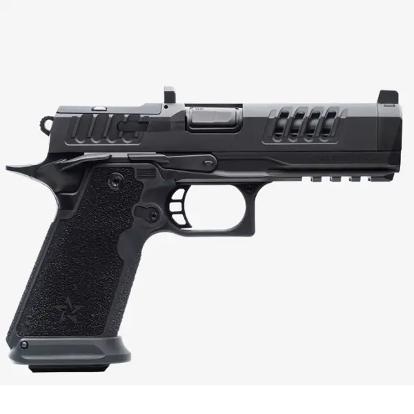 Sti Staccato Hd P4.5 X Serrations Cs Dlc 9Mm 4.5&Quot; 1 STI STACCATO HD P4.5 CS DLC 9mm 4.5"