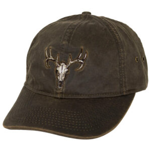 Paramount Outdoors Deer Skull Hunting Hat Wax Cloth Dad Cap