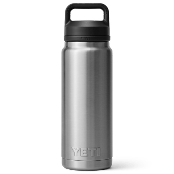 Yeti Rambler Water Bottle With Chug Cap, 26Oz - Stainless Steel 1 YETI Rambler Water Bottle with Chug Cap, 26oz - Stainless Steel