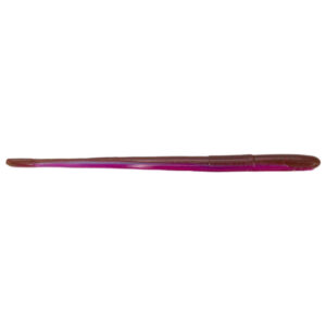 Roboworm Straight Tail Worm Soft Bait Lures - Oxblood Red Dawn