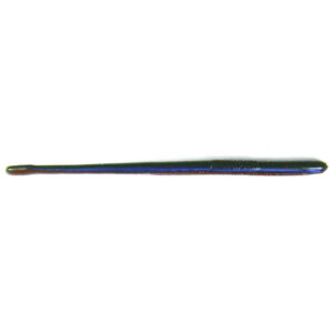 Roboworm Straight Tail Worm Soft Bait Lures - Aaron's Magic Red and Black Flake