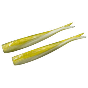 No Live Bait Needed Straight Tail Fishing Lure - Green Back