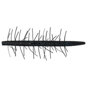 Yamamoto Baits Fuzzy Senko Fishing Lures - Black Blue Flake