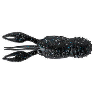 Great Lakes Finesse Juvy Craw Fishing Lures - Black Blue Floating