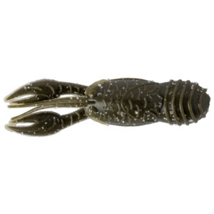 Great Lakes Finesse Juvy Craw Fishing Lures - Green Pumpkin Floating