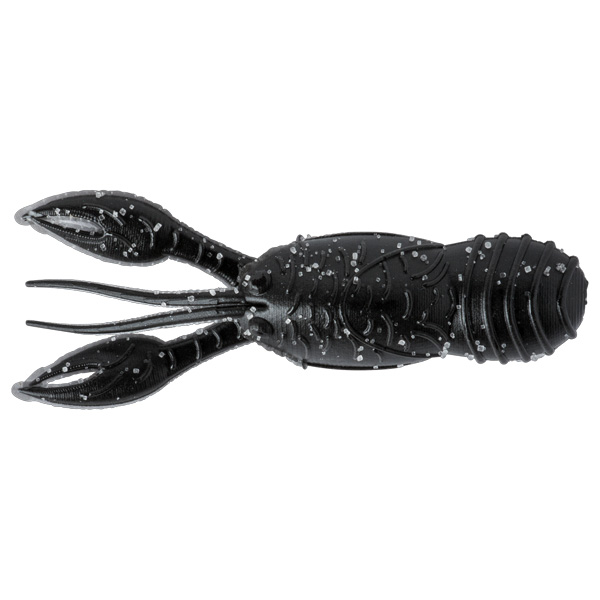 Great Lakes Finesse Juvy Craw Fishing Lures - Matte Black Floating 1 Great Lakes Finesse Juvy Craw Fishing Lures - Matte Black Floating