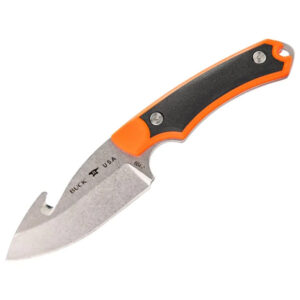 Buck Knives 664 Alpha Hunter Select Guthook Fixed Blade Knife - Orange