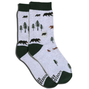 Conscious Step Kids Socks That Protect Bears