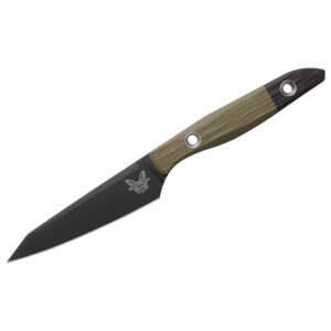 Benchmade True Paring Fixed Blade Knife - OD Green