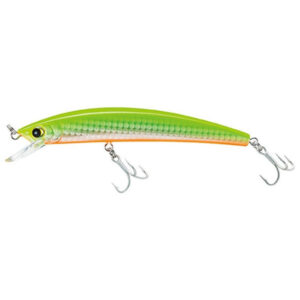 Yo-Zuri Crystal Minnow Fishing Lure - Holographic Chartreuse