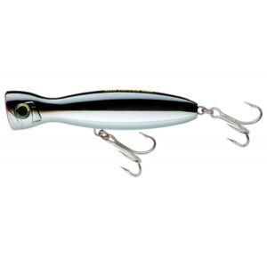 Yo-Zuri Mag Popper Fishing Lure - Black Silver