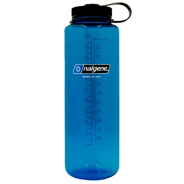 Nalgene Wide Mouth Silo Water Bottle - Blue 1 Nalgene Wide Mouth Silo Water Bottle - Blue