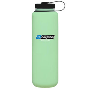 Nalgene Wide Mouth Silo Water Bottle - Glow Green