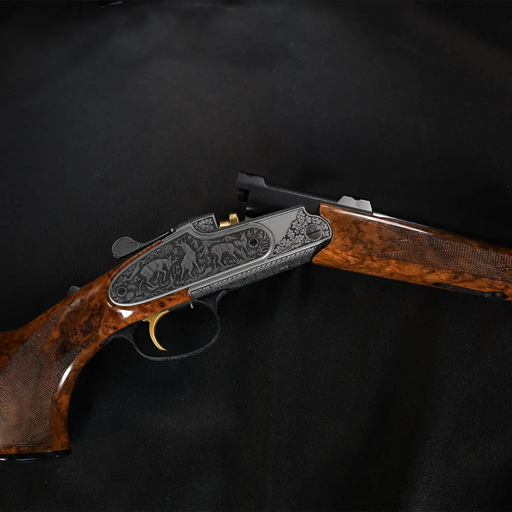 Blaser K95 Mouflon &Amp; Roe Deer Engraved 243 Win 20.75&Quot; 1 BLASER K95 Mouflon & Roe Deer Engraved 243 Win 20.75"