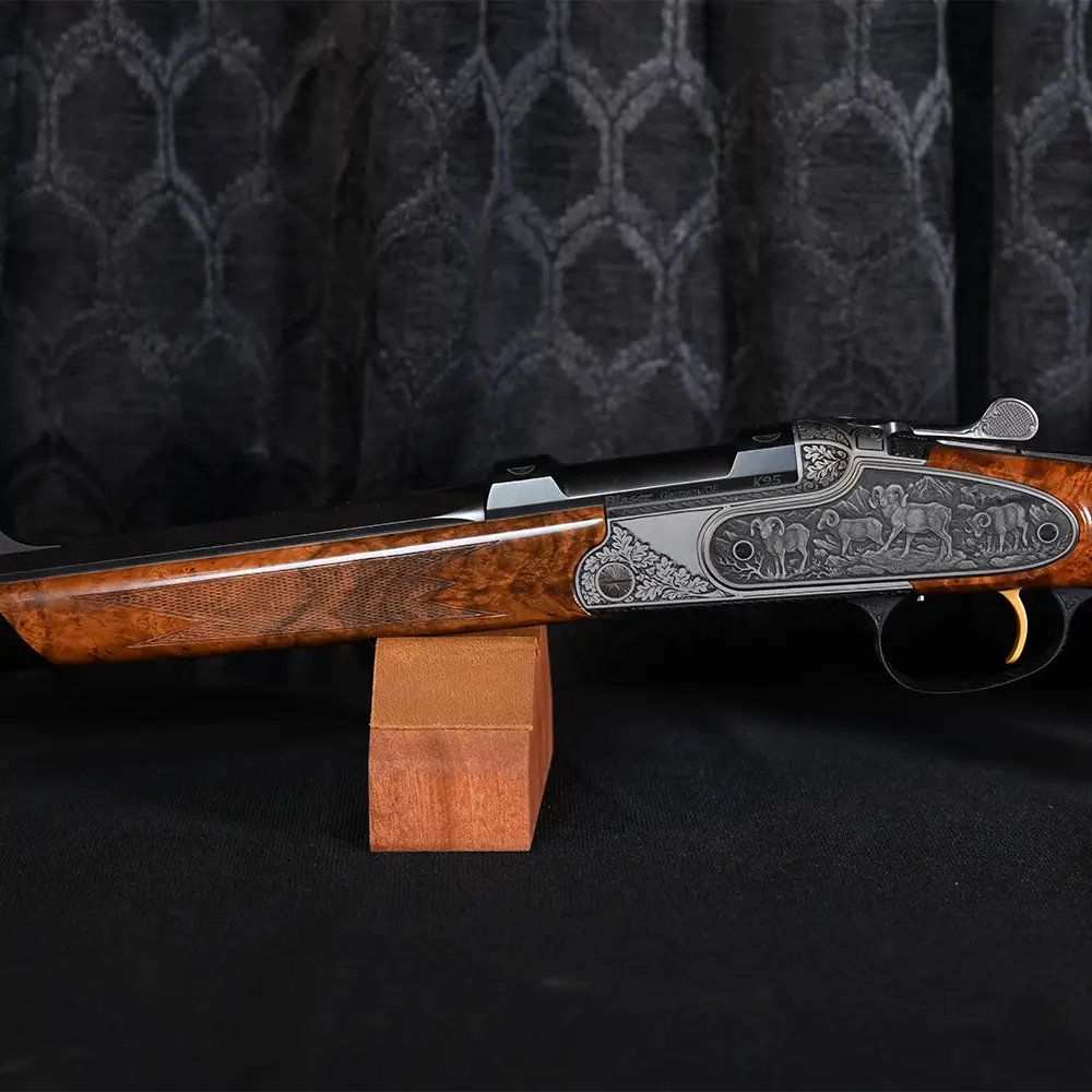 Blaser K95 Mouflon &Amp; Roe Deer Engraved 243 Win 20.75&Quot; 7 BLASER K95 Mouflon & Roe Deer Engraved 243 Win 20.75" - Image 7