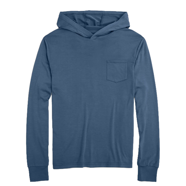 Free Fly Youth Bamboo Shade Hoodie - Pacific Blue 1 Free Fly Youth Bamboo Shade Hoodie - Pacific Blue