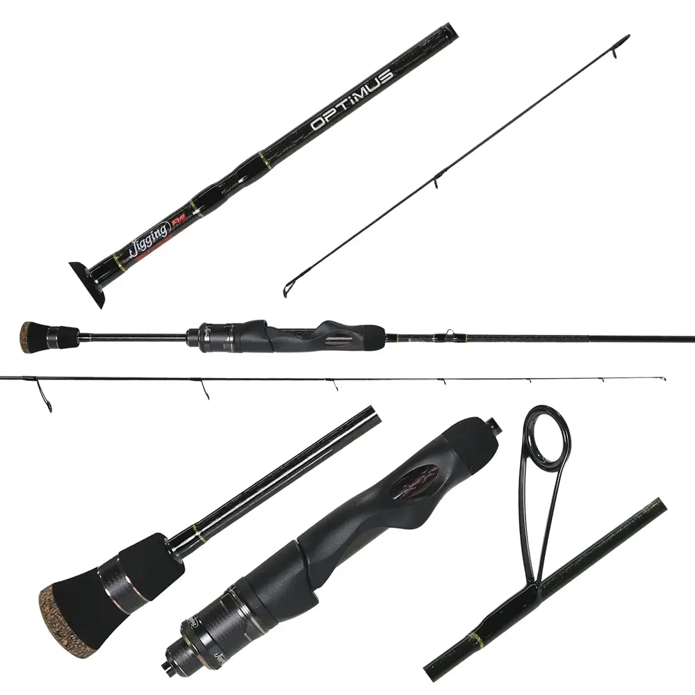 Jigging World Optimus 2.0 Spinning Rod 4'10'' Jw-Opti410S-Ul 1 Jigging World Optimus 2.0 Spinning Rod 4'10''