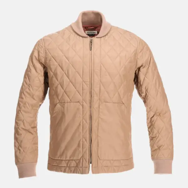 Tom Beckbe Logan Bomber Jacket Camel Tan 1 Tom Beckbe Logan Bomber Jacket CAMEL TAN